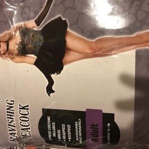 Ladies Peacock Costume XL